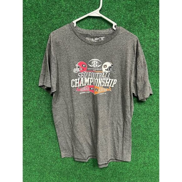 2017 University of Georgia SEC Champions Gray Shirt Football NCAA Sz XL Unisex - Picture 1 of 7